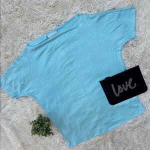 Christie by Jenny Boston Boatneck Dolman Top 💗 Blue